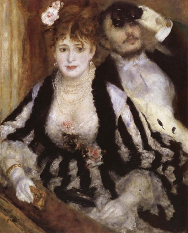 Pierre-Auguste Renoir The Teatre Box Germany oil painting art